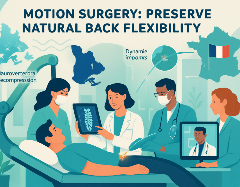 découvrez la chirurgie motion, une approche innovante pour préserver la souplesse naturelle du dos tout en traitant vos problèmes vertébraux. optez pour une solution moderne, moins invasive et favorisant la mobilité.