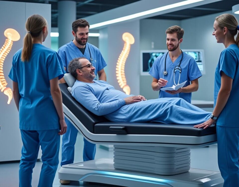 découvrez combien de temps dure un programme complet pour traiter une hernie discale à blainville et comment la décompression neurovertébrale peut soulager efficacement vos douleurs lombaires. informations sur les étapes et bénéfices du traitement.