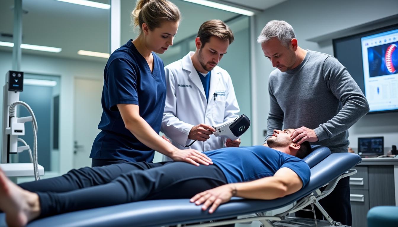 découvrez les équipements modernes et protocoles spécialisés pour le traitement de la hernie discale à saint-eustache, incluant la décompression neurovertébrale pour un soulagement efficace.