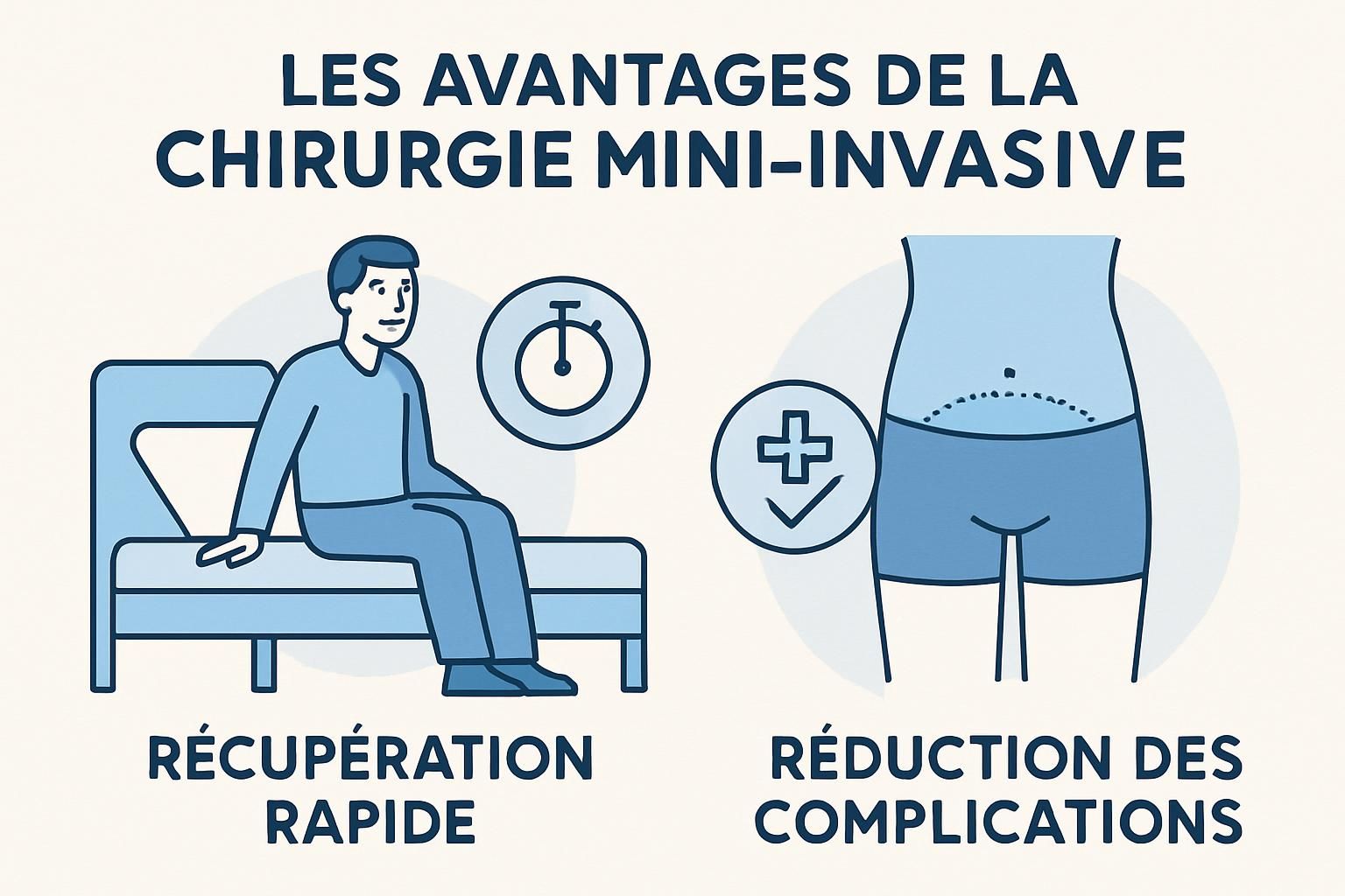 découvrez la chirurgie mini-invasive à longueuil, une technique avancée pour réduire les complications post-opératoires et favoriser une récupération rapide et sécurisée.
