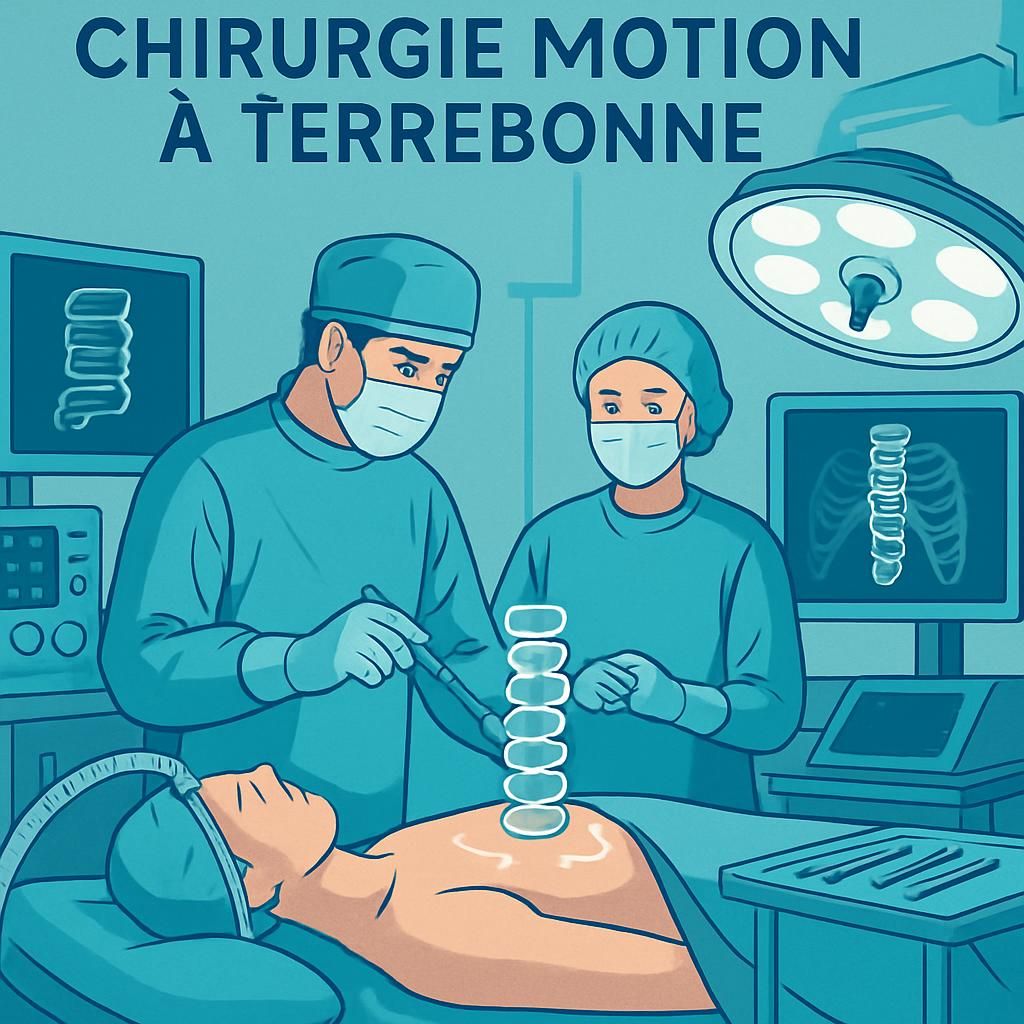découvrez la chirurgie motion à terrebonne, alliant innovation technologique et expertise chirurgicale pour des soins précis et modernes.