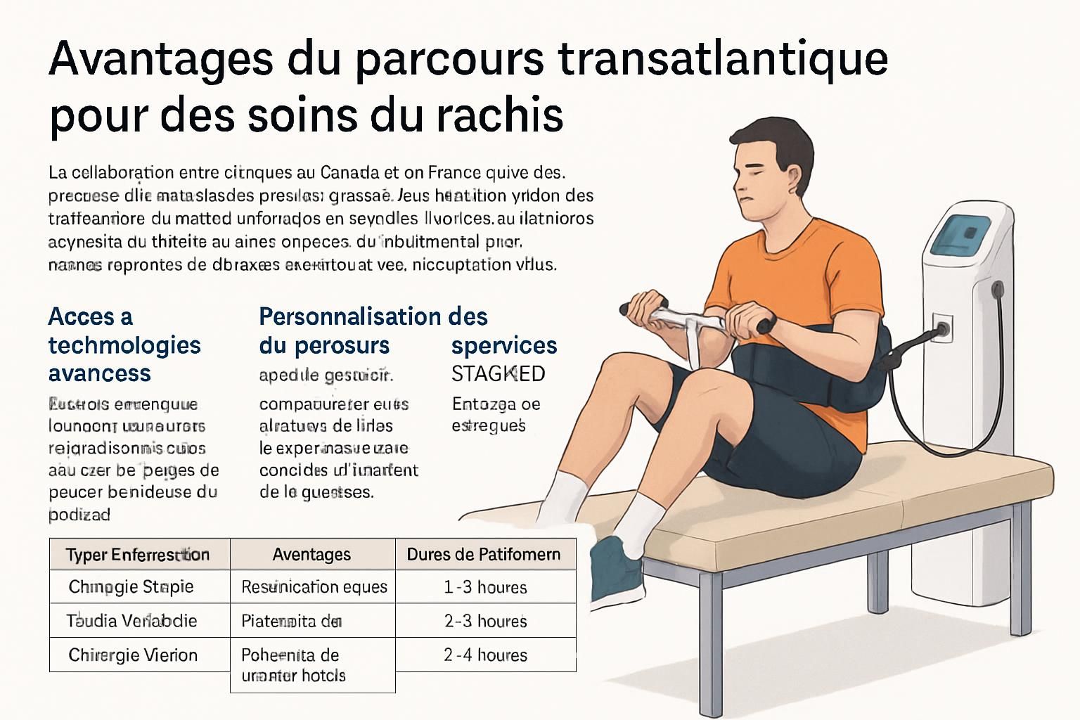 découvrez comment la chirurgie du dos à trois-rivières peut améliorer votre qualité de vie. des soins experts pour un rétablissement optimal et durable.