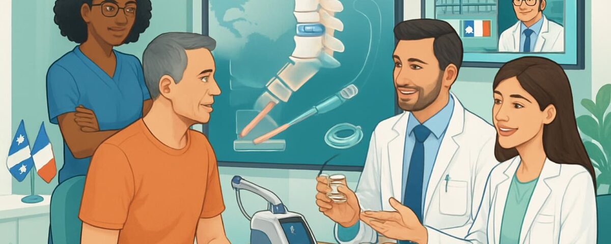 découvrez la prothèse discale à lévis, une innovation approuvée dédiée aux patients actifs souhaitant retrouver mobilité et qualité de vie.