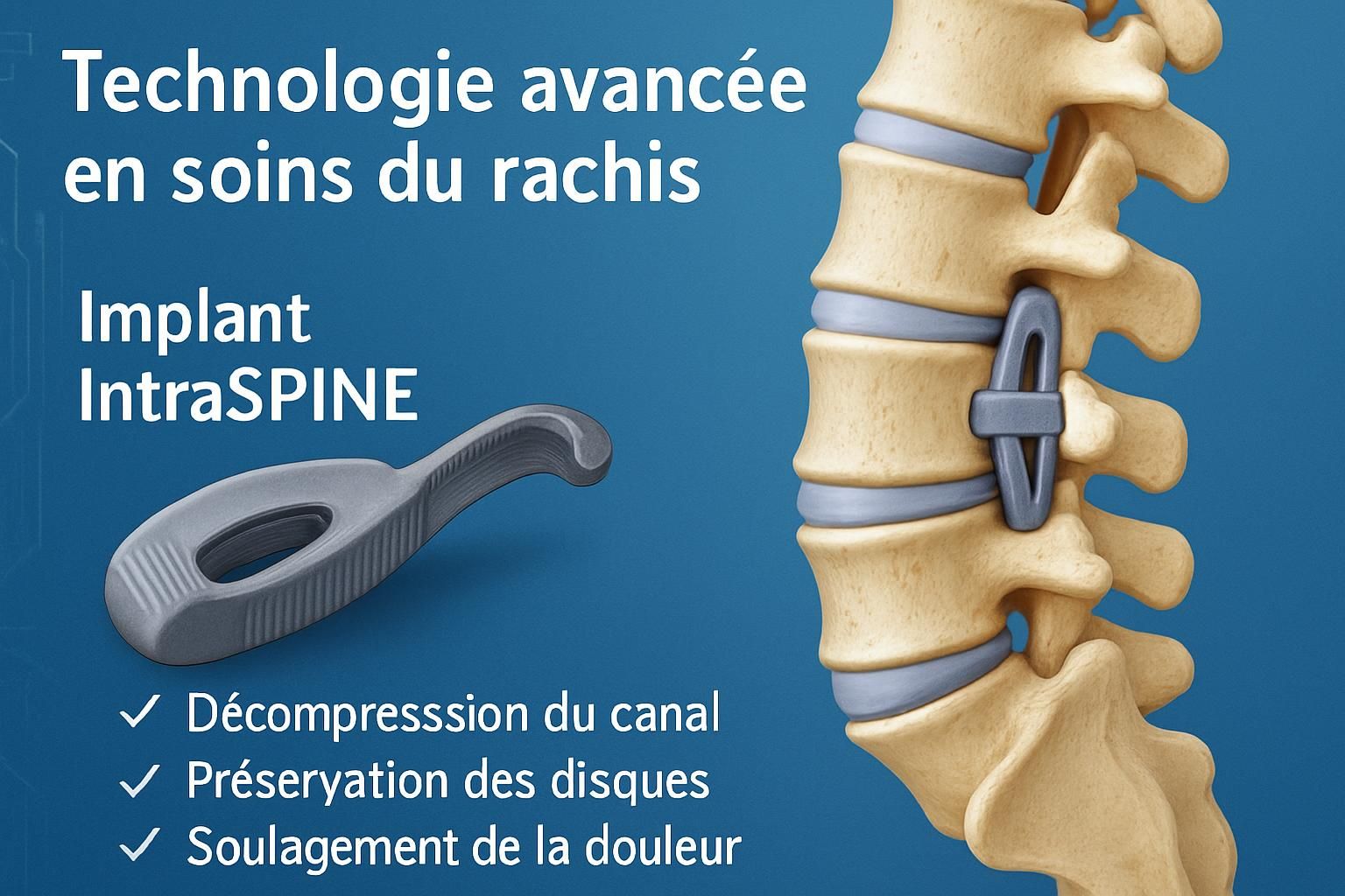 IntraSPINE® à Sherbrooke : traitement mini-invasif personnalisé 9 découvrez le traitement mini-invasif intraspine® à sherbrooke, une solution personnalisée pour soulager vos douleurs lombaires et améliorer votre qualité de vie.