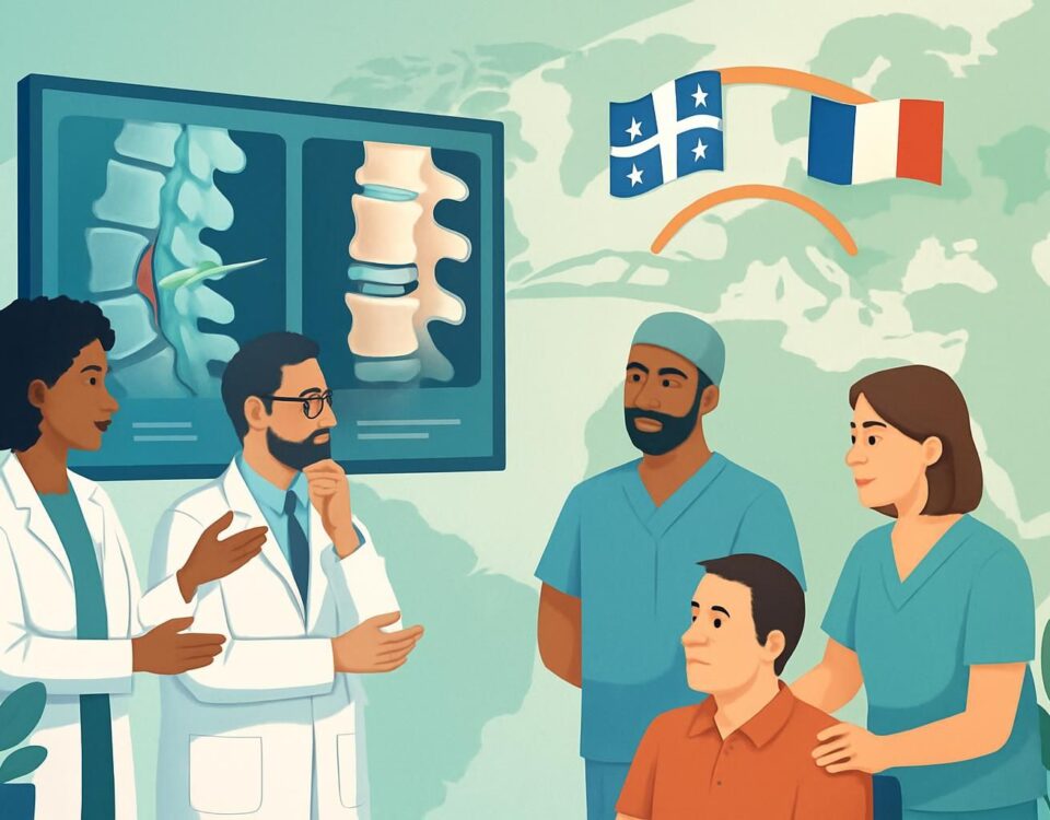 découvrez une intervention rapide et performante pour la prothèse discale à lévis, assurant soulagement et amélioration de votre qualité de vie.