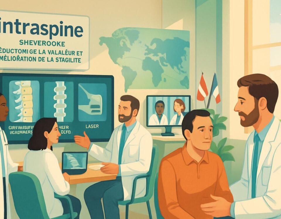 découvrez intraspine® à sherbrooke, une solution innovante pour réduire la douleur lombaire et améliorer la stabilité de la colonne vertébrale, favorisant un meilleur confort de vie.