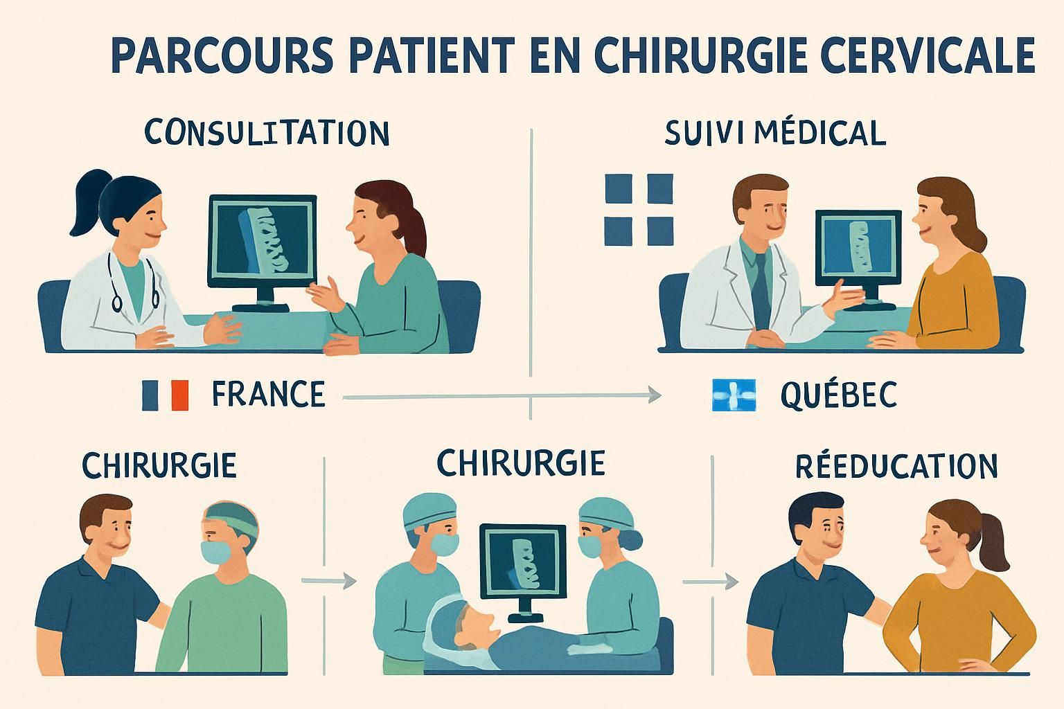 découvrez les techniques modernes de chirurgie du cou à montréal, conçues pour préserver la mobilité et améliorer la qualité de vie.
