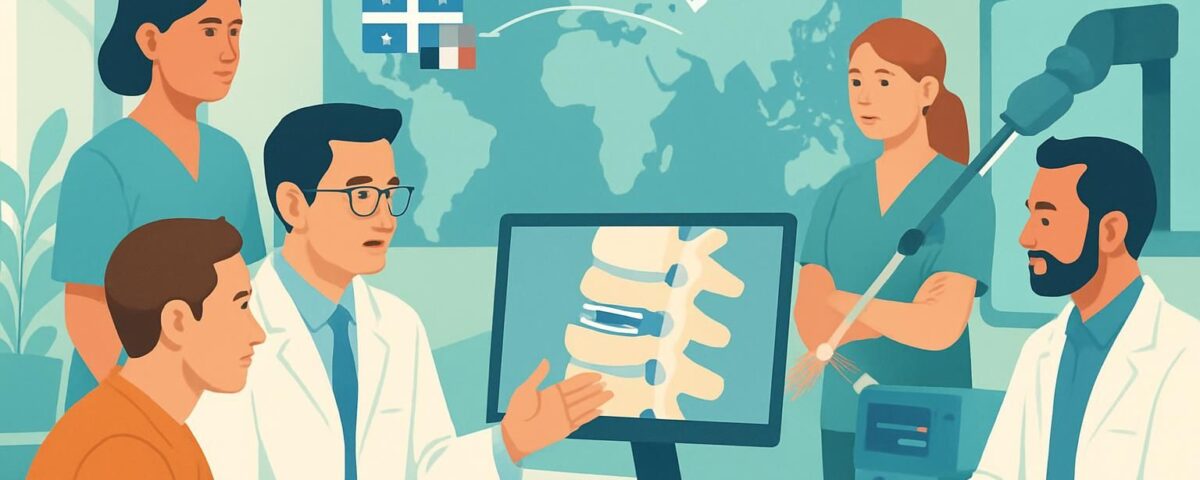 découvrez la prothèse discale à lévis, une solution avancée pour rétablir la fonction et la mobilité de votre colonne vertébrale, améliorant votre qualité de vie.