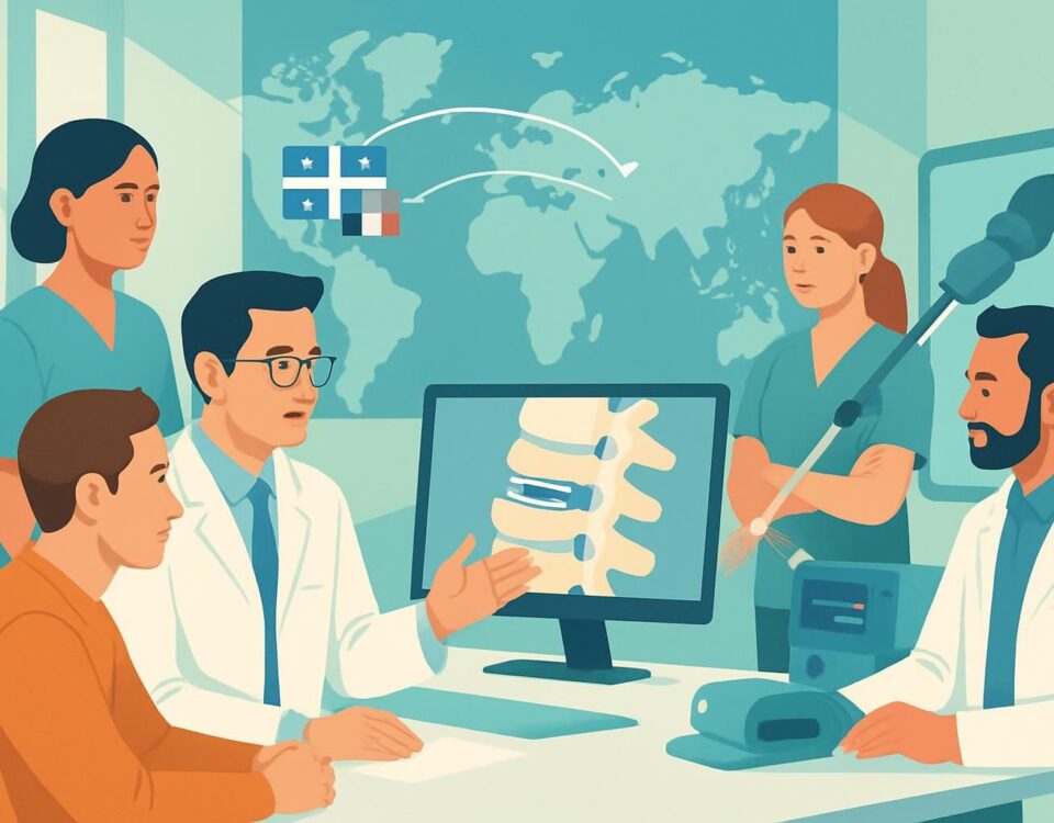 découvrez la prothèse discale à lévis, une solution avancée pour rétablir la fonction et la mobilité de votre colonne vertébrale, améliorant votre qualité de vie.