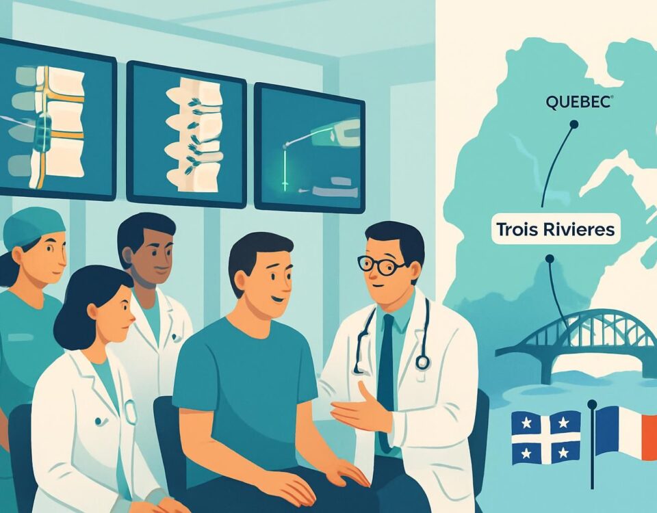 expertise en chirurgie du dos à trois-rivières pour préserver et restaurer la mobilité intervertébrale, assurant confort et qualité de vie optimale.