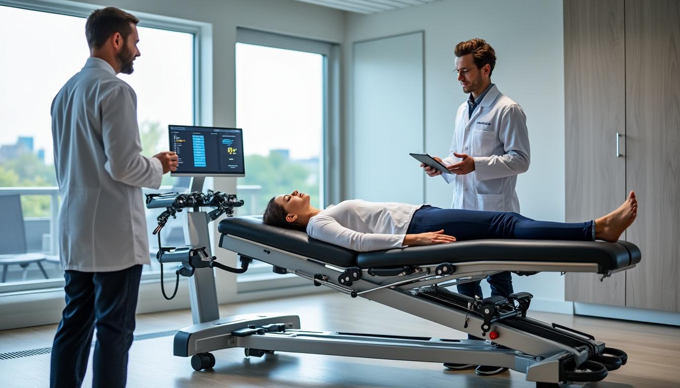 découvrez notre guide complet pour comprendre la hernie discale à gouin, destiné aux patients débutants, avec des informations sur les traitements innovants par décompression neurovertébrale.