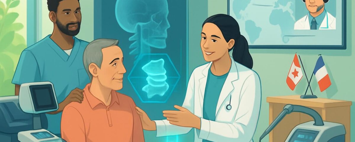 découvrez comment la prothèse discale cervicale à québec permet d'éviter la rigidité après chirurgie et améliore la mobilité du cou.