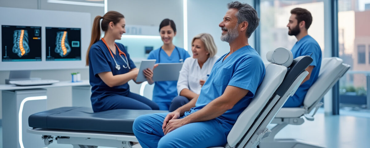 découvrez les 5 symptômes clés de la hernie discale à plateau-mont-royal et les avantages du traitement par décompression neurovertébrale pour soulager votre douleur efficacement.