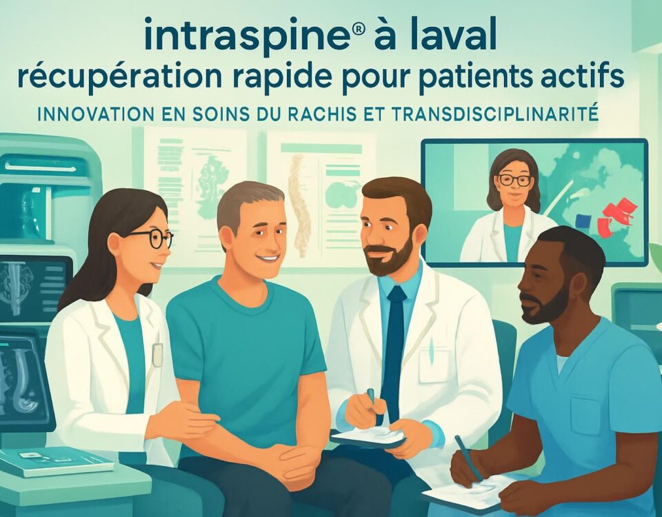 découvrez intraspine® à laval, une solution innovante pour une récupération rapide et efficace, spécialement conçue pour les patients actifs souhaitant retrouver leur mobilité rapidement.