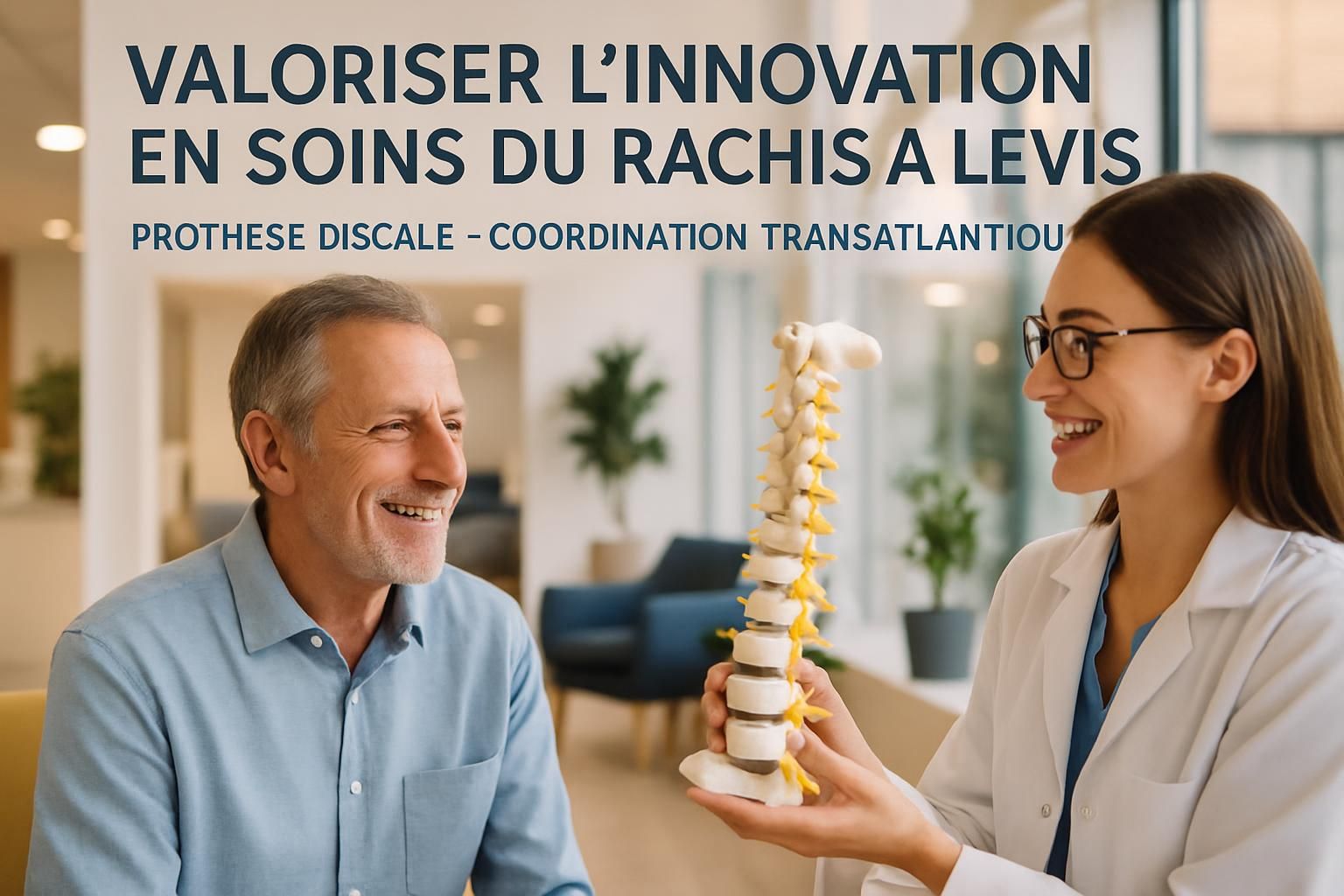 Prothèse discale à Lévis : restauration complète de la fonction 7 découvrez la prothèse discale à lévis, une solution innovante pour une restauration complète de la fonction vertébrale et un soulagement durable de la douleur.