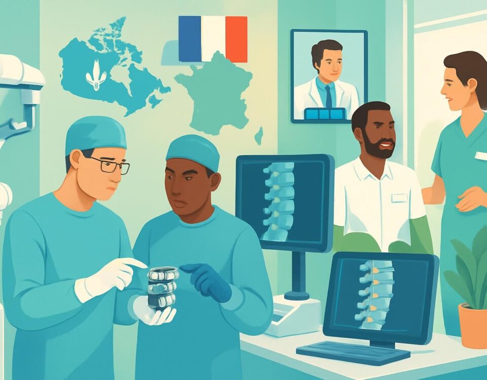 découvrez la prothèse discale à lévis, une solution avancée pour la restauration complète de la fonction vertébrale et un soulagement durable de la douleur.